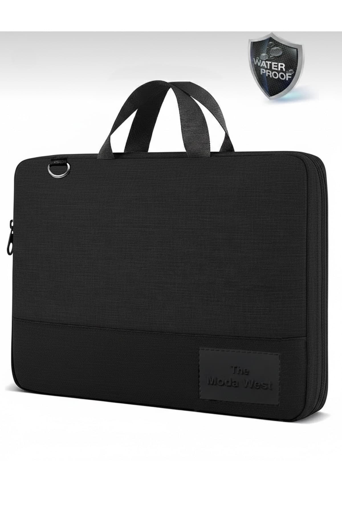 Siyah Organizer 15,6-16,1 Inç Omuz Askılı Notebook Bilgisayar Çantası/15